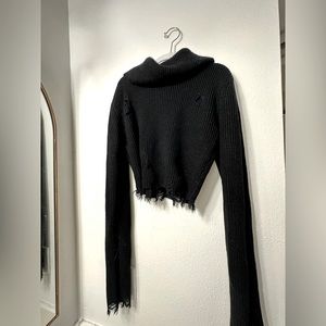 Cropped Akira crop turtle neck